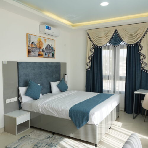 Balcony Room at Gulf Star Hotel in Hargeisa with city view and modern amenities